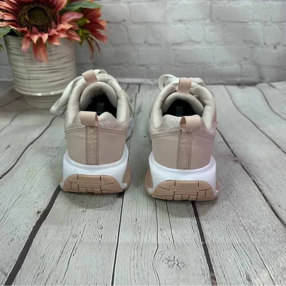 nike air max interlock light barely rose white sz 9 women's athletic shoe - Picture 4 of 9